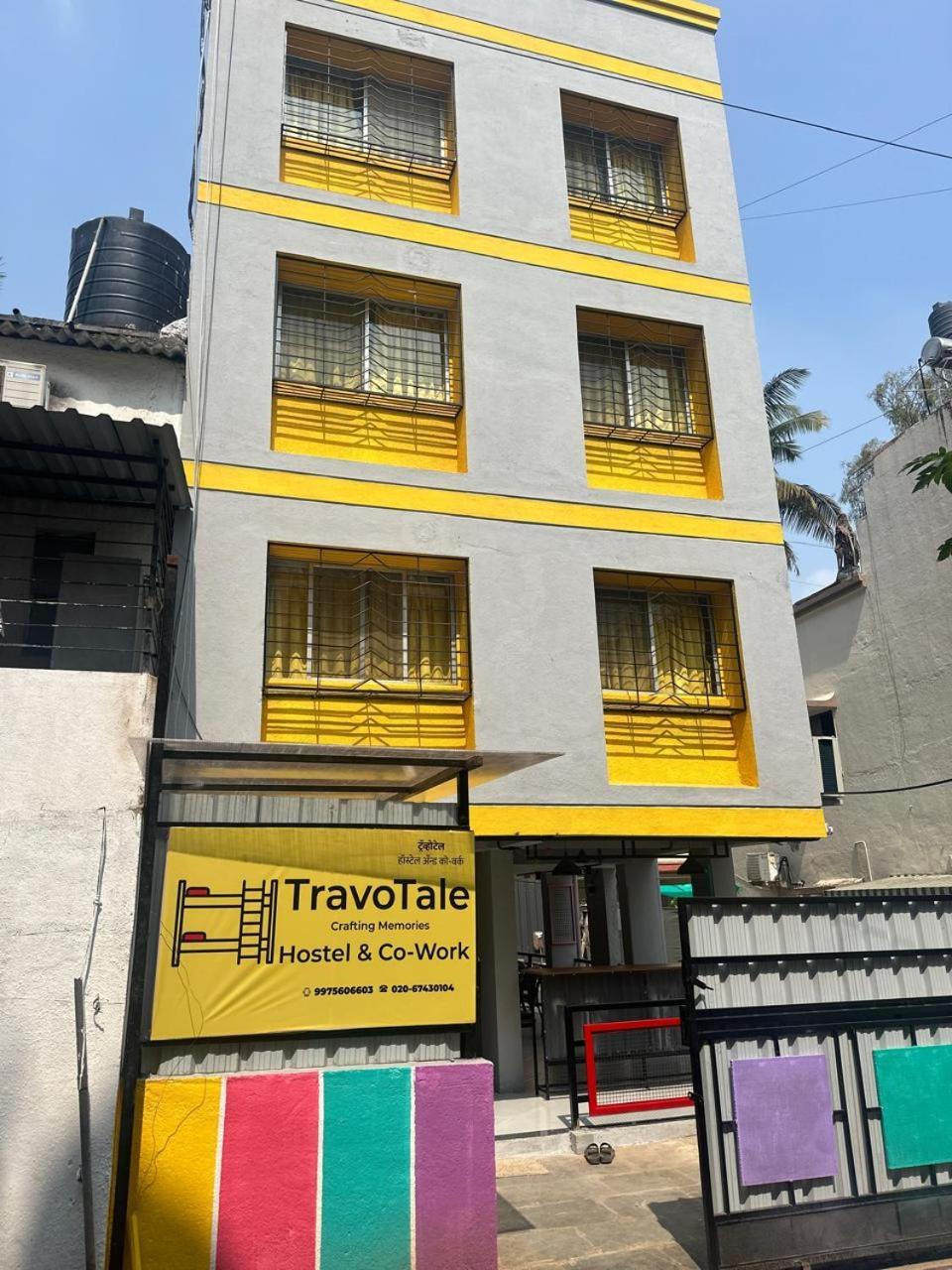Travotale Hostel And Cowork Koregaonpark プネ エクステリア 写真